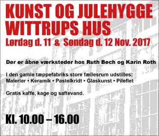 Kunst & Julehygge i Wittrups Hus | 2017